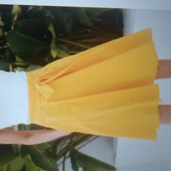 Belle Poque  High Waist A-Line Pockets  Skater Flared Midi Skirt - Picture 1 of 5